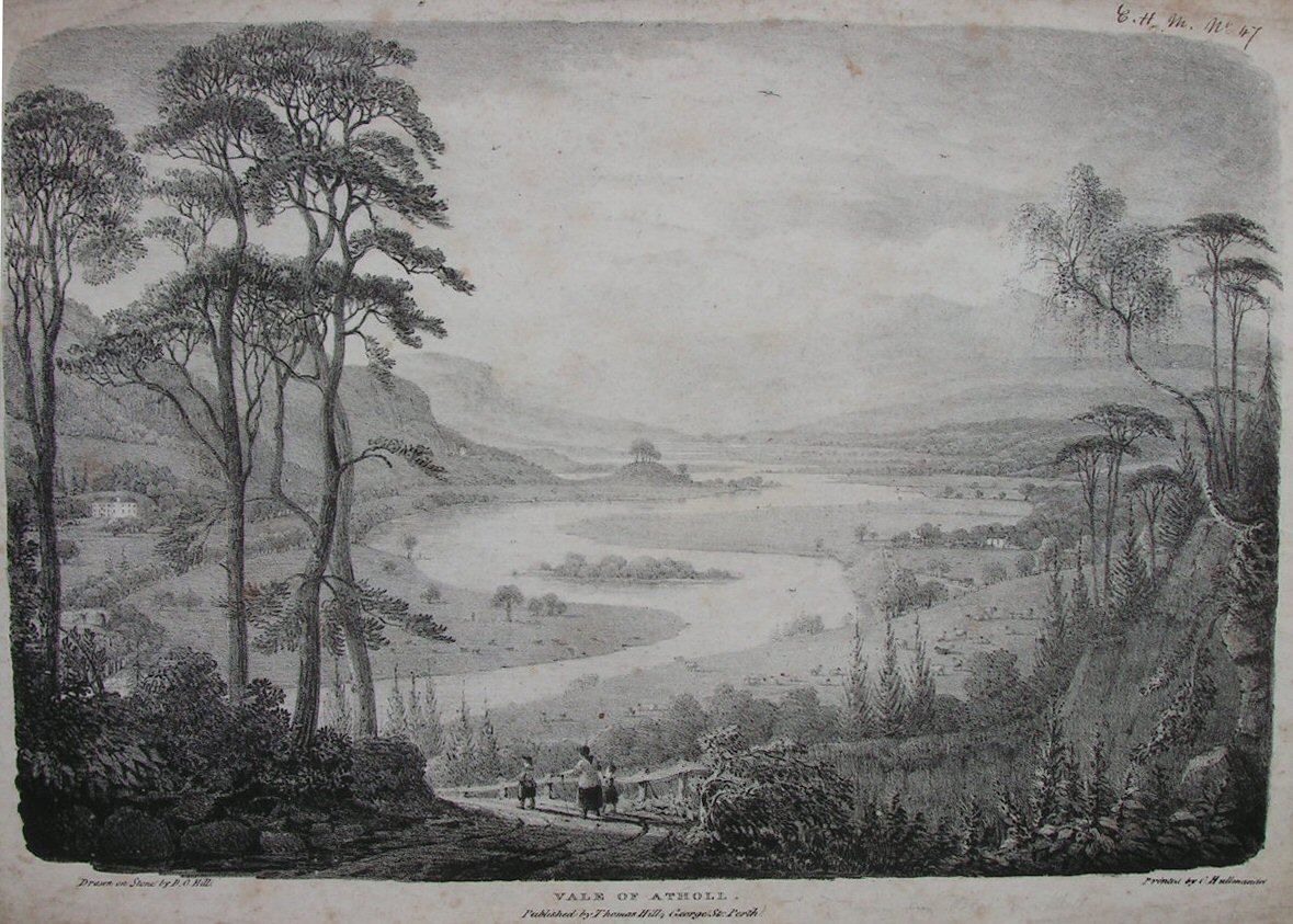 Lithograph - Vale of Atholl